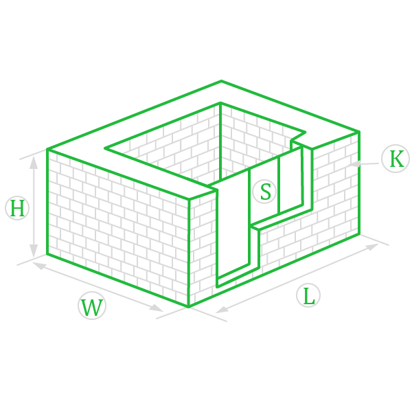 Расчет количества и цены кирпича для постройки частного дома.